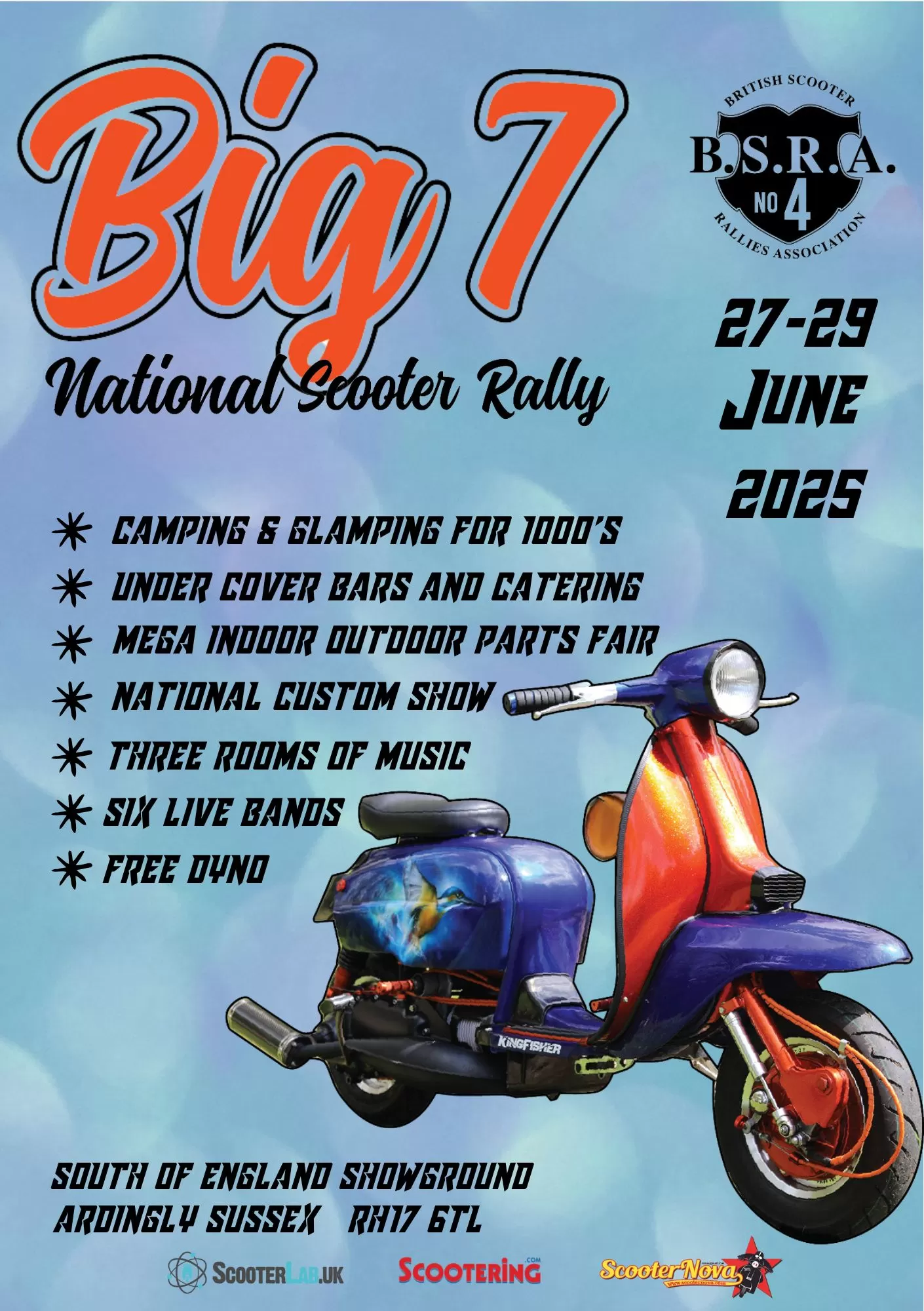 Big 7 Scooter Rally