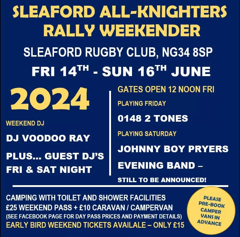 SLEAFORD ALL-KNIGHTER RALLY WEEKENDER